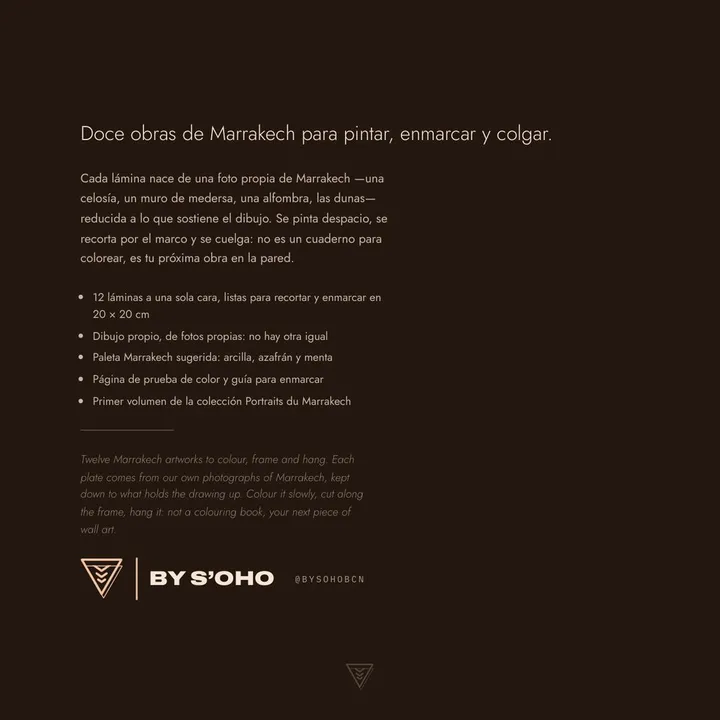 Contraportada del Vol. I, con lo que trae el cuaderno